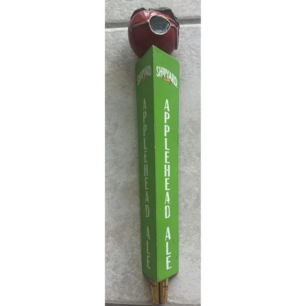 Shipyard Beer Tap‎ Handle Knob Top Draft Kegerator Bar Brewery Applehead Ale